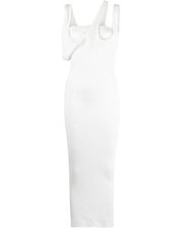 The Attico - Kleid Mit Asymmetrischem Ausschnitt - Lyst