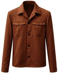Franzese Collection - Surchemise Stefano De Martino À Poche Poitrine - Lyst
