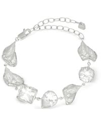 Loveness Lee - Eda Textured Sapphire Bracelet - Lyst