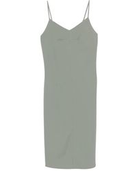 Calvin Klein - Spaghetti-Strap Midi Dress - Lyst