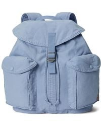 Polo Ralph Lauren - Flap-Top Canvas Backpack - Lyst