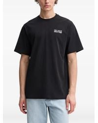 Les Deux - Logo-Detail T-Shirt - Lyst