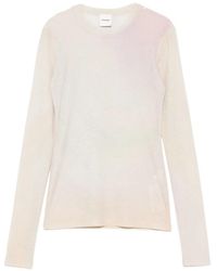 Nanushka - Long Sleeve Crewneck Top - Lyst