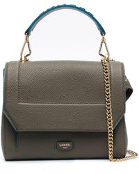 Lancel - Medium Ninon Leather Bag - Lyst