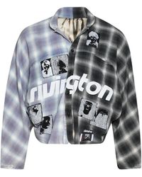 RIVINGTON roi Rebis - Nazarene Checked-Pattern Shirt - Lyst
