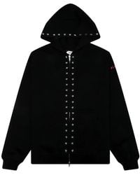 Pleasures - Hoodie Zero Studded - Lyst