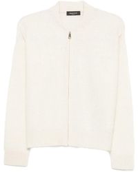 Fabiana Filippi - Zip-Up Waffle-Knit Cardigan - Lyst