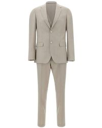 BOSS - Three-Piece Virgin Wool Suit - Lyst