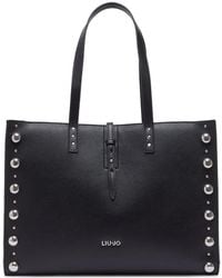 Liu Jo - Stud-Embellished Tote Bag - Lyst