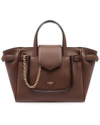 Lancel - Small Thea Grained Handbag - Lyst