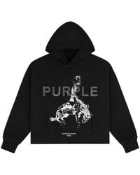 Purple Brand - Riding Cotton Hoodie - Lyst