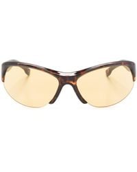 BOSS - Oval-frame Sunglasses - Lyst