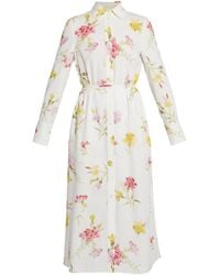 Erdem - Linen Dress - Lyst