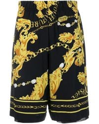 Versace Jeans Couture - Shorts Mit Barocco-Print - Lyst