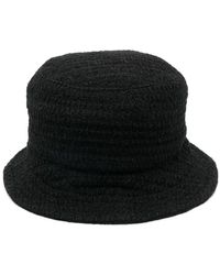 Thom Browne - Tulle Yarn Tweed Bucket Hat - Lyst