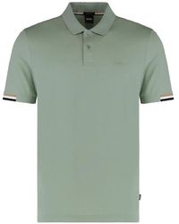 BOSS - Polo À Détails Rayés - Lyst