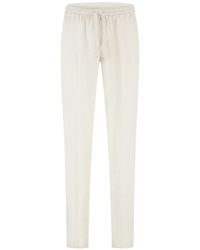 Fedeli - Drawstring Trousers - Lyst