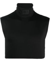 VTMNTS - Logo-Patch Cropped Vest - Lyst