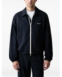 ARMANI EXCHANGE - Logo-Print Zip-Up Jacket - Lyst