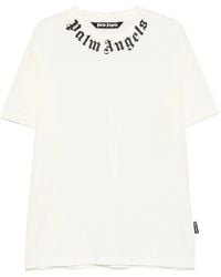 Palm Angels - T-Shirt Imprimé Neck Logo - Lyst