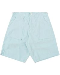 Universal Works - Fatigue Patch-Pocket Shorts - Lyst