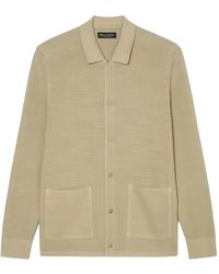 Marc O' Polo - Ribbed Button-Up Cardigan - Lyst