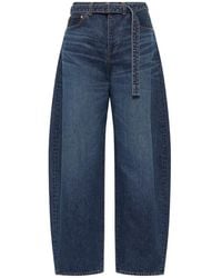 Sacai - Belted Jeans - Lyst