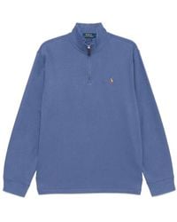 Polo Ralph Lauren - Half Zip-Up Sweater - Lyst