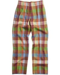 Zegna - X The Elder Statesman Checked Cashmere Track Pants - Lyst