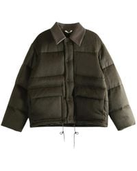 AURALEE - Padded Flap-Pocket Jacket - Lyst