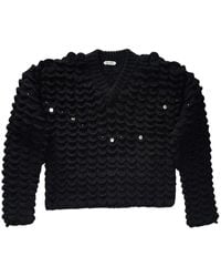 NAMACHEKO - Embellished V-Neck Jumper - Lyst