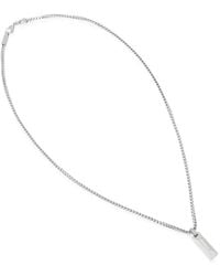 Guess - Geometric-Pendant Necklace - Lyst