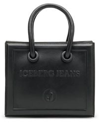 Iceberg - Logo-Embossed Bucket Bag - Lyst