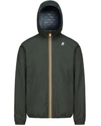 K-Way - Jack Hooded Zip-Front Jacket - Lyst