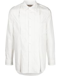 Uma Wang - Button-up Pleated Shirt - Lyst