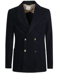 Ballantyne - Double-Breasted Blazer - Lyst