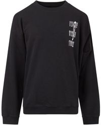 MM6 by Maison Martin Margiela - "Sweatshirt With Cut Out And Numeric - Lyst