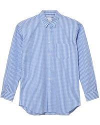 Comme des Garçons - Overhemd Met Gingham Ruit - Lyst
