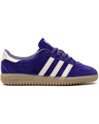 adidas - Bermuda 3-Stripes Suede Sneakers - Lyst
