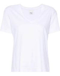 Allude - T-Shirt aus Baumwolljersey - Lyst