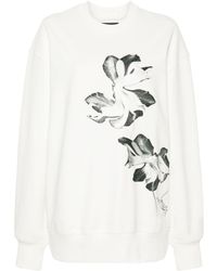 Y-3 - Sweater Met Bloemenprint - Lyst