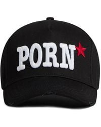 DSquared² - Logo-Embroidered Cotton Baseball Cap - Lyst