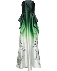Saiid Kobeisy - Ärmelloses Taft-Kleid Mit Farbverlauf - Lyst