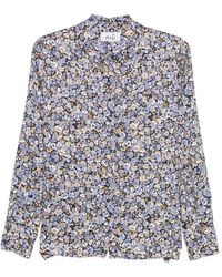 Niu - Floral-Print Long-Sleeve Shirt - Lyst