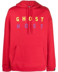 Raf Simons - Ghost Host-Print Hoodie - Lyst