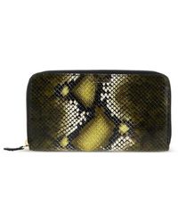 Roberto Cavalli - Snake-Effect Wallet - Lyst