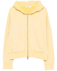 Entire studios - Zip-Up Drop-Shoulder Hoodie - Lyst
