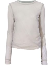 Proenza Schouler - Camiseta Dara de manga larga - Lyst