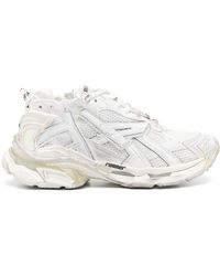 Balenciaga - Runner Panelled Chunky Sneakers - Lyst