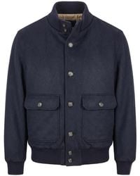 Barba Napoli - Cashmere Button-Up Jacket - Lyst